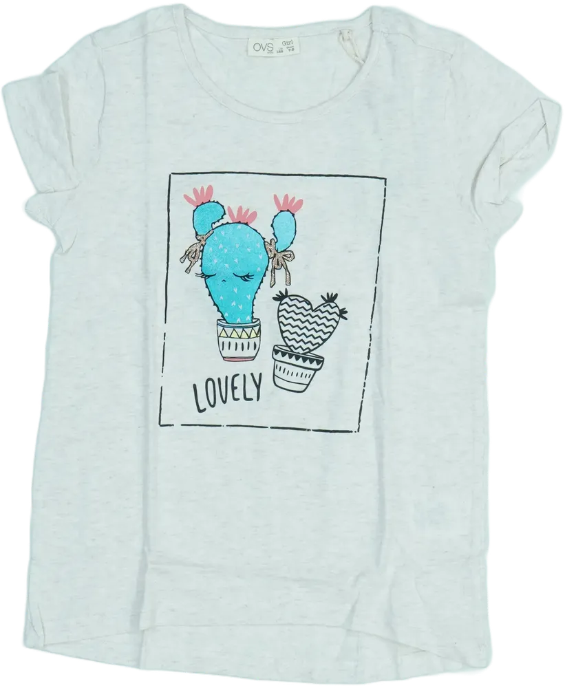 Barna OVS Póló EU 128 / UK 8 év / US 8 év/M