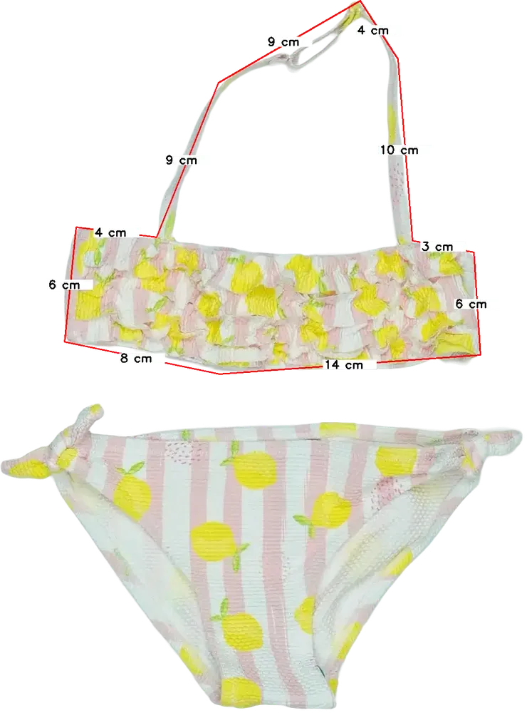 Fehér OVS Bikini EU 104 / UK 4 év / US 4T/XS