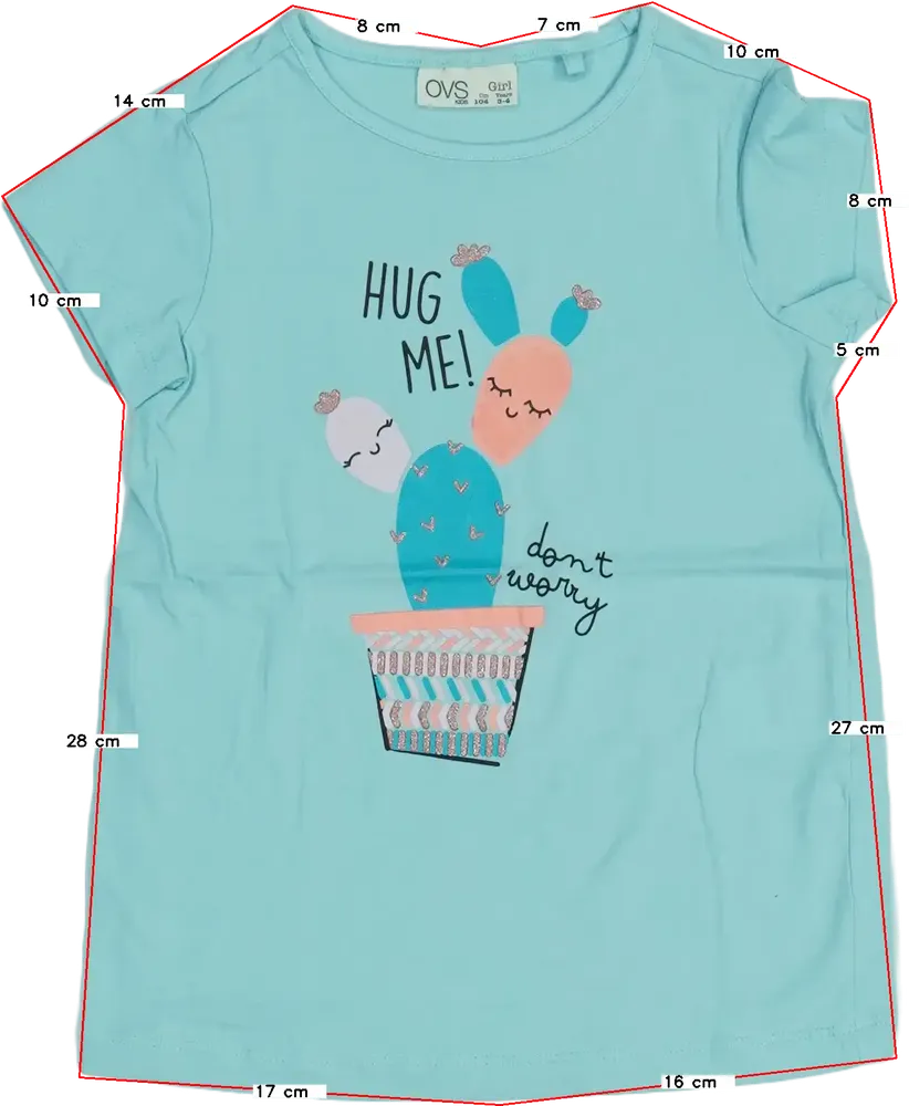 Kék OVS Póló EU 104 / UK 4 év / US 4T/XS