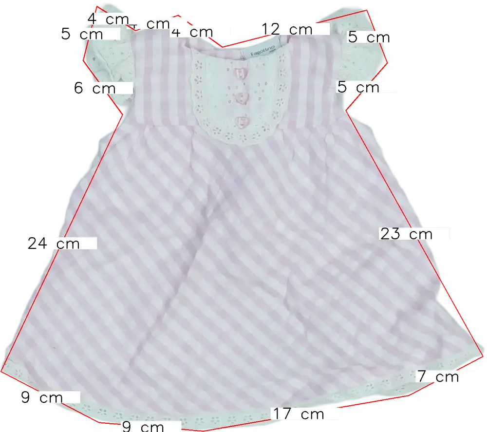 Rózsaszín OVS - Fagottino Ruha EU 68 / UK 3-6 hónap / US 3-6 hónap