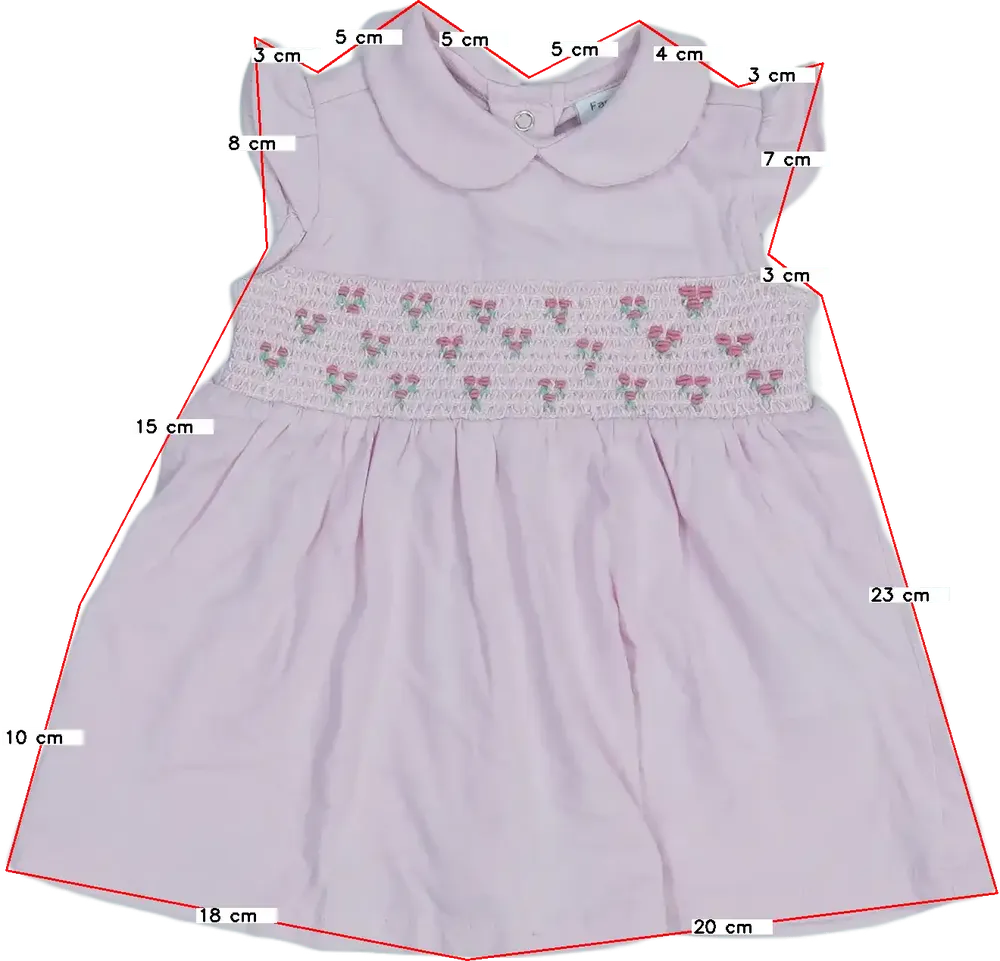 Rózsaszín OVS - Fagottino Ruha EU 62 / UK 0-3 hónap / US 0-3 hónap