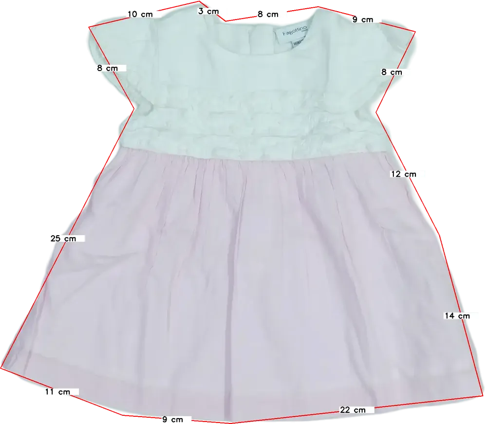 Rózsaszín OVS - Fagottino Ruha EU 62 / UK 0-3 hónap / US 0-3 hónap