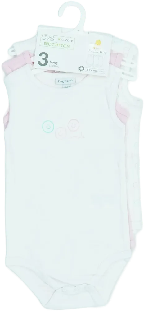 Rózsaszín OVS - Fagottino Csomag - Body EU 74 / UK 6-9 hónap / US 6-9 hónap