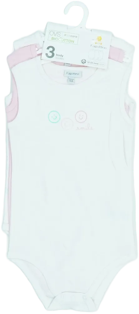 Rózsaszín OVS - Fagottino Csomag - Body EU 92 / UK 2 év / US 2T