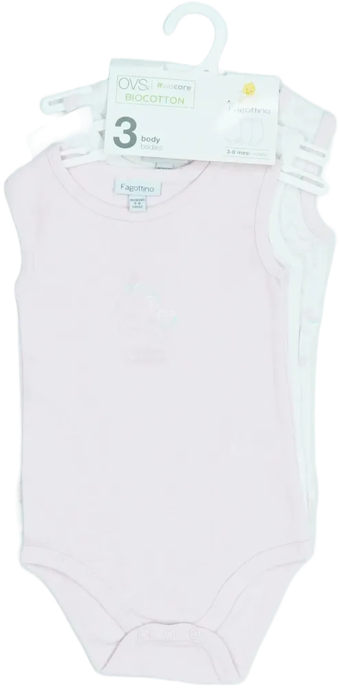 Rózsaszín OVS - Fagottino Csomag - Body EU 68 / UK 3-6 hónap / US 3-6 hónap