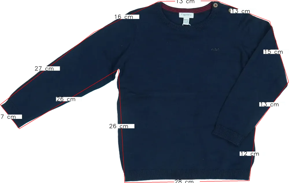 Kék OVS - Fagottino Kötött pulcsi EU 98 / UK 3 év / US 3T