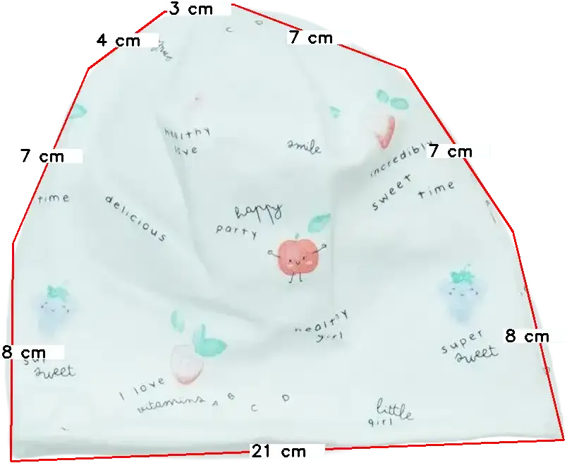 Fehér OVS - Fagottino Sapka EU 74 / UK 6-9 hónap / US 6-9 hónap
