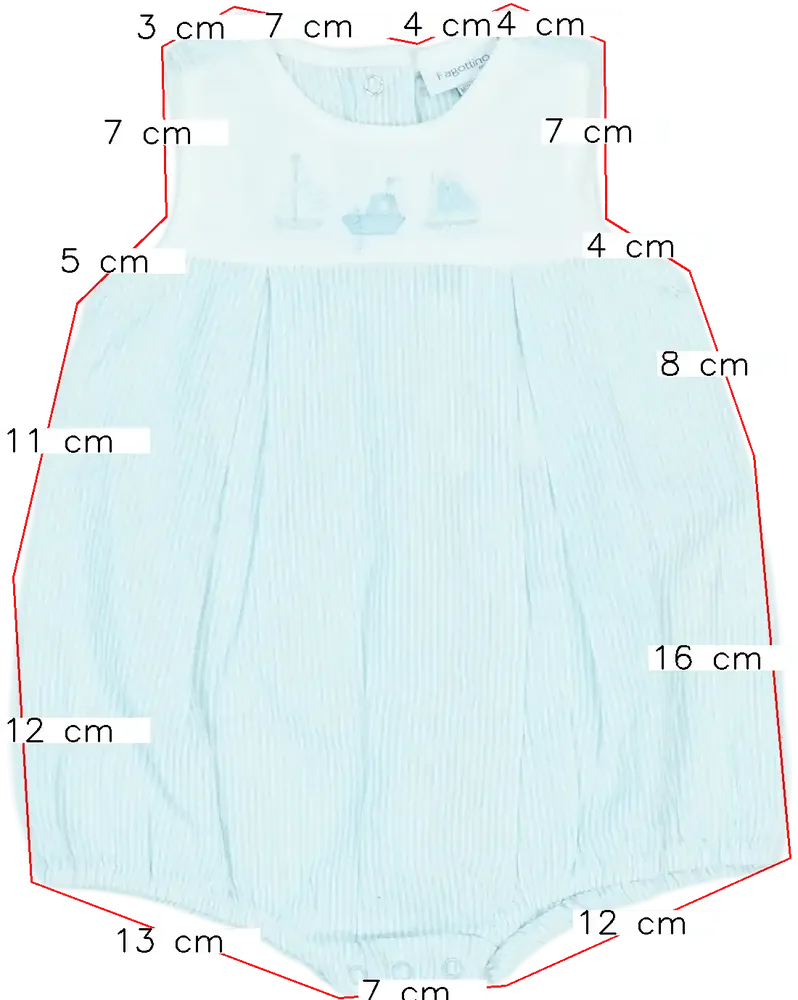 Kék OVS - Fagottino Napozó EU 62 / UK 0-3 hónap / US 0-3 hónap