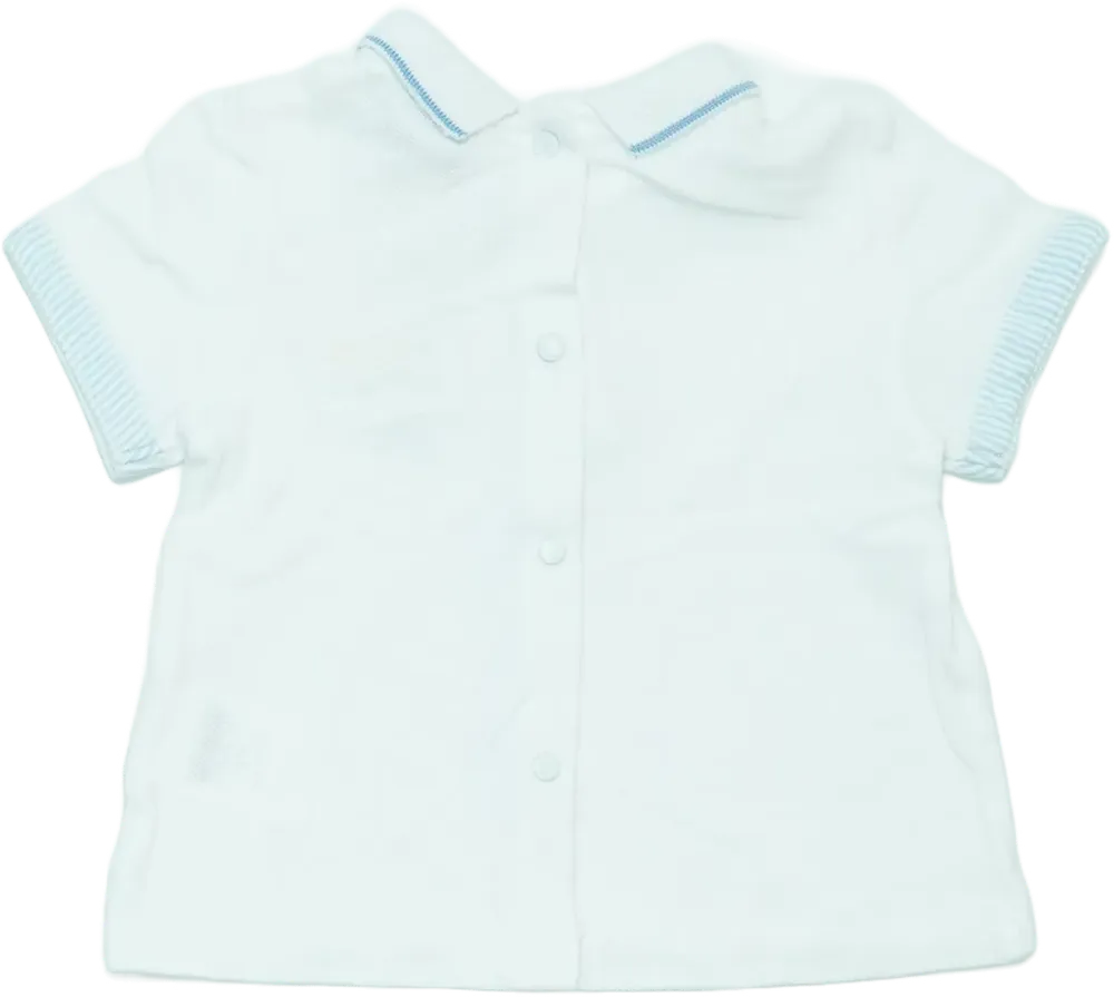 Fehér OVS - Fagottino Galléros póló EU 68 / UK 3-6 hónap / US 3-6 hónap