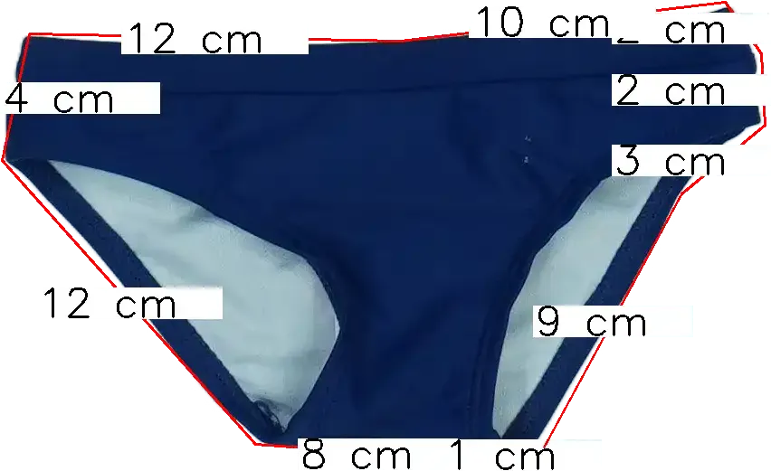 Kék OVS - Fagottino Fürdőnadrág EU 80 / UK 9-12 hónap / US 12 hónap