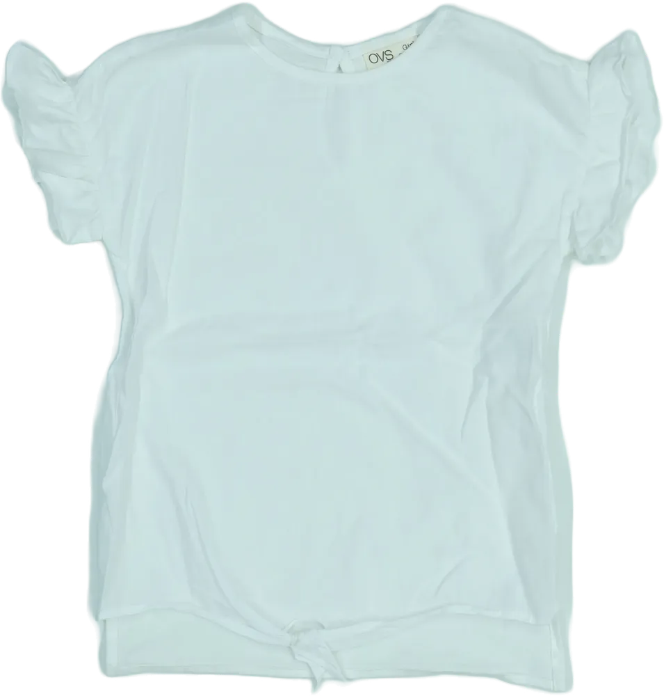 Fehér OVS Blúz EU 128 / UK 8 év / US 8 év/M