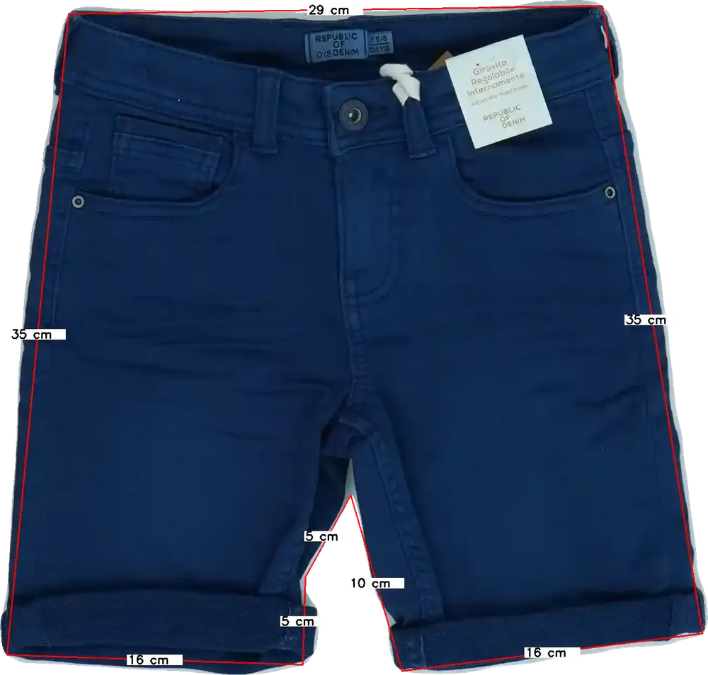 Kék OVS Rövidnadrág EU 116 / UK 6 év / US 6 év/S