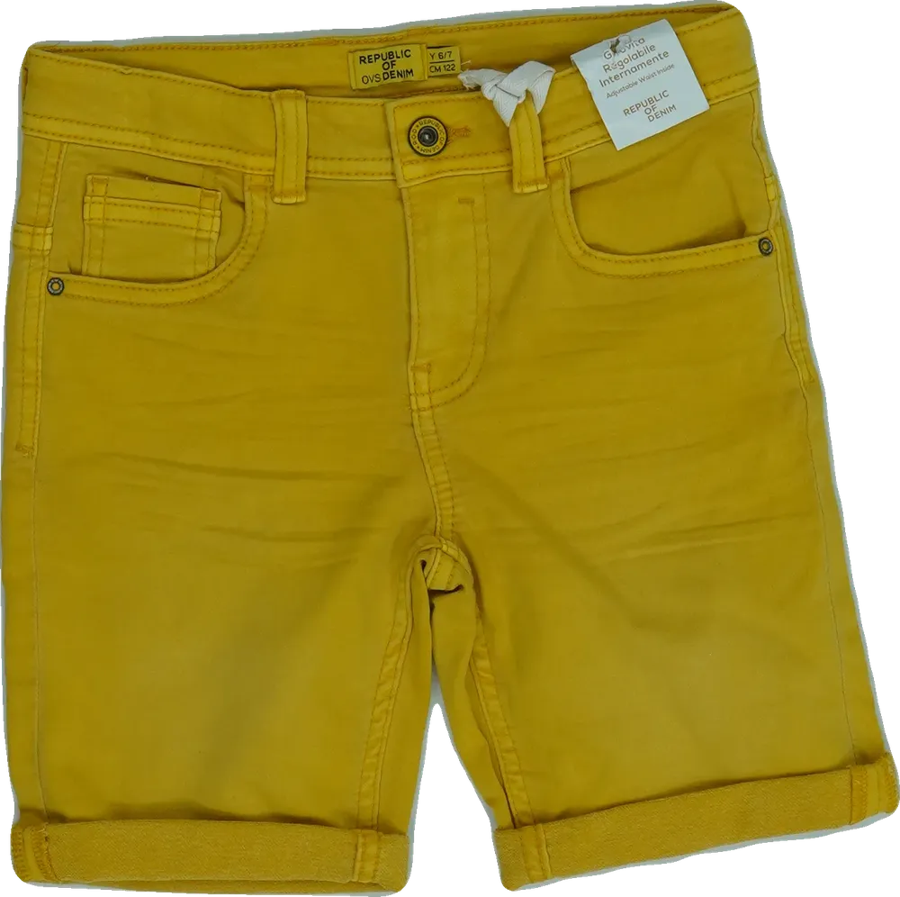 Sárga OVS Rövidnadrág EU 122 / UK 7 év / US 7 év/M
