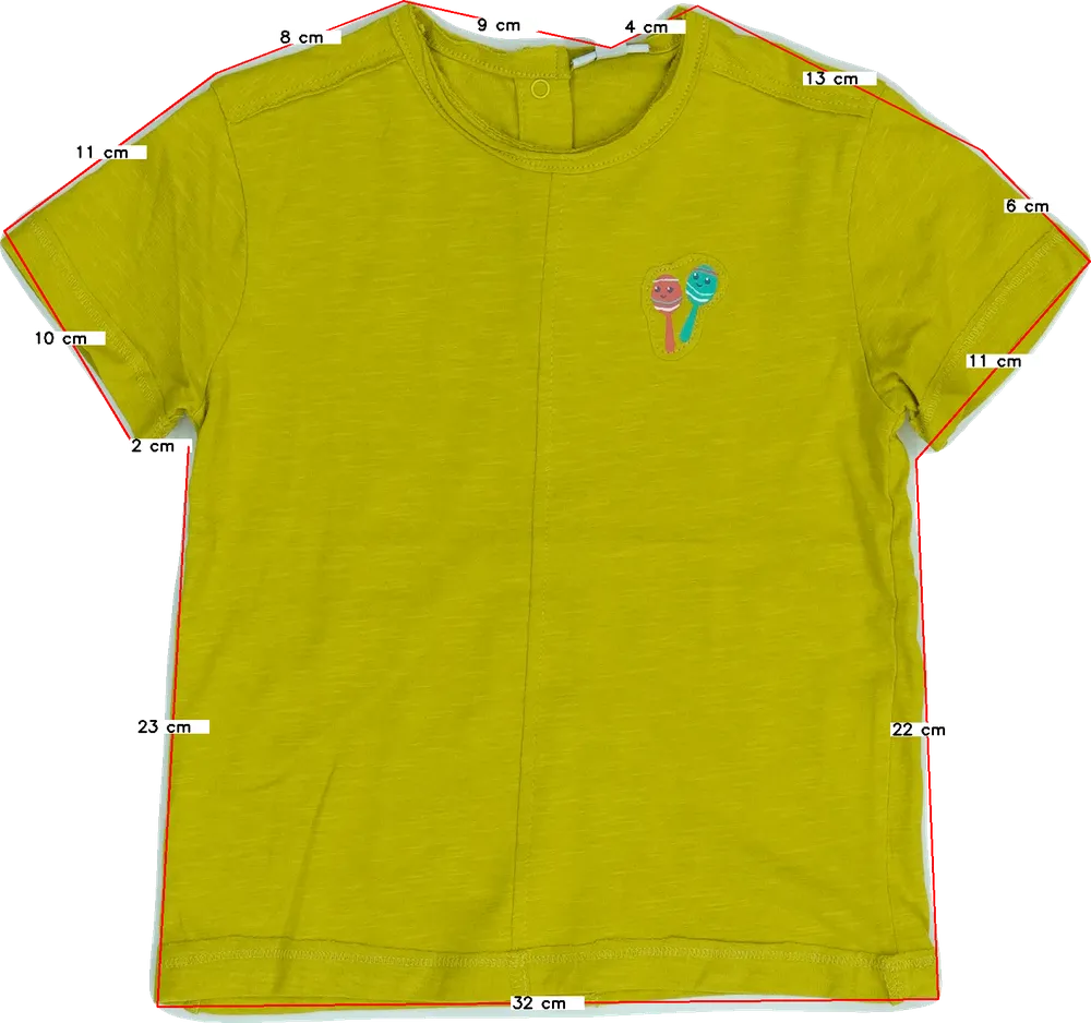 Zöld OVS - Fagottino Póló EU 98 / UK 3 év / US 3T