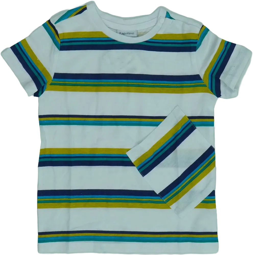 Fehér OVS - Fagottino Póló EU 98 / UK 3 év / US 3T