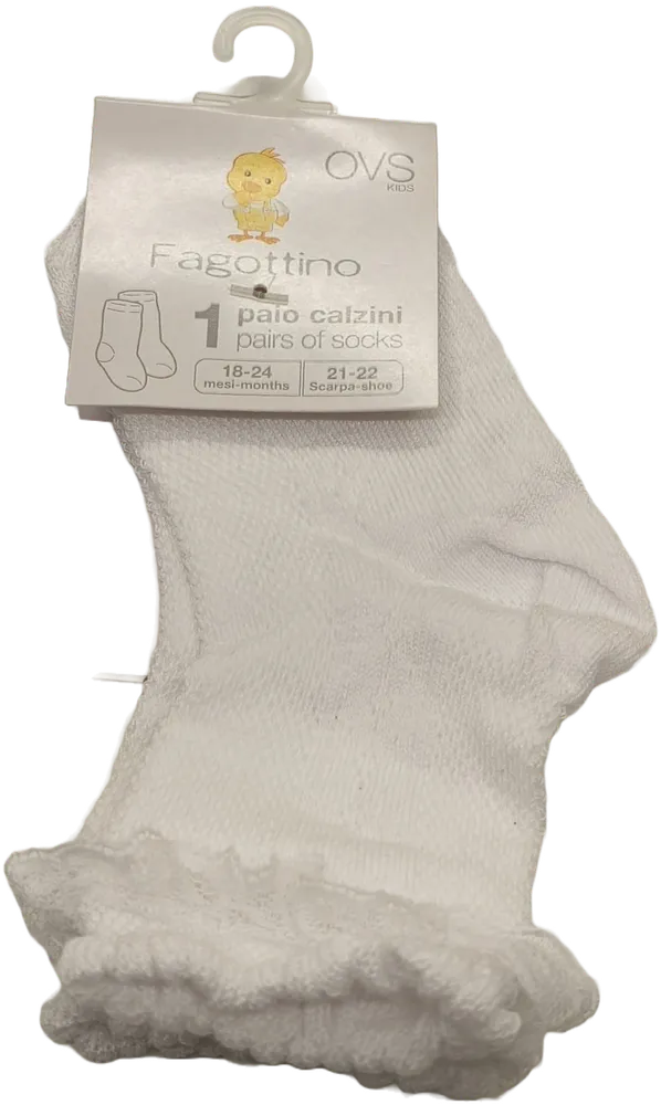 Fehér OVS Zokni EU 22