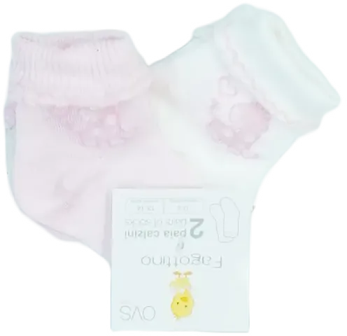 Rózsaszín OVS - Fagottino Csomag - Zoknik EU 62 / UK 0-3 hónap / US 0-3 hónap