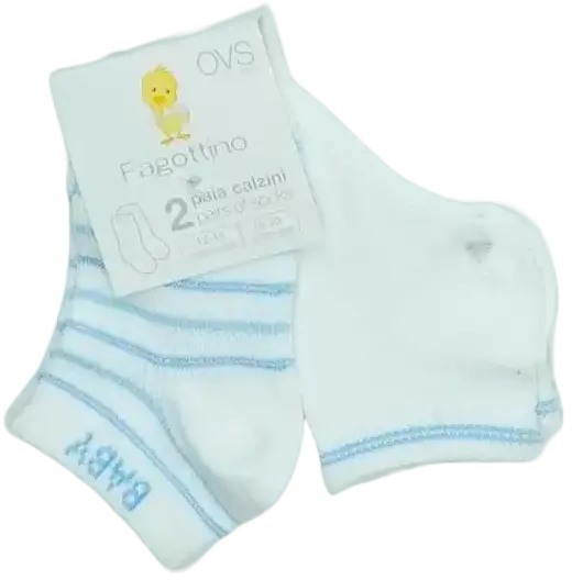 Fehér OVS - Fagottino Csomag - Zoknik EU 86 / UK 12-18 hónap / US 18 hónap