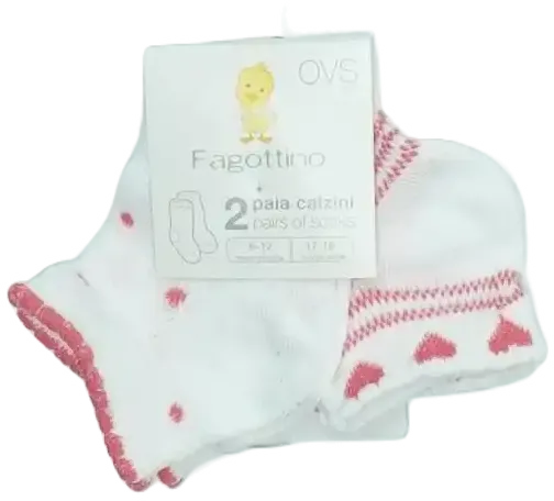 Fehér OVS - Fagottino Csomag - Zoknik EU 80 / UK 9-12 hónap / US 12 hónap
