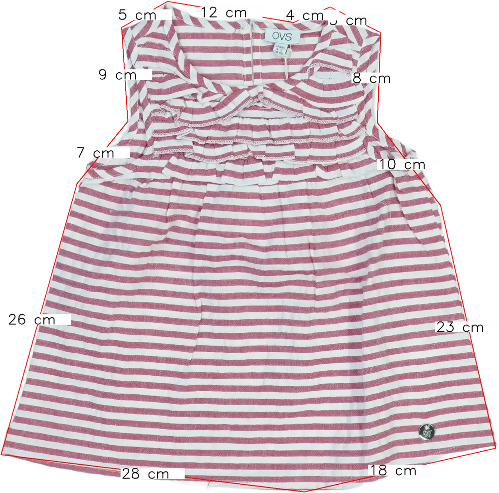 Rózsaszín OVS Tunika EU 110 / UK 5 év / US 5 év/XS