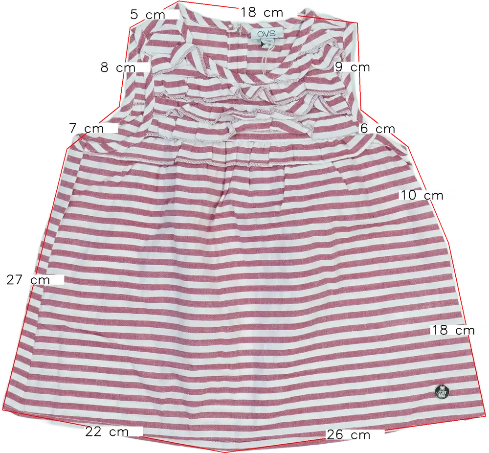 Rózsaszín OVS Tunika EU 116 / UK 6 év / US 6 év/S