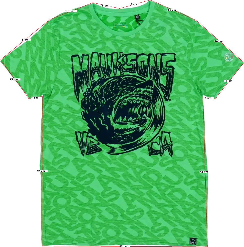 Zöld Maui&amp;Sons Póló EU 170 / UK 15 év / US XL