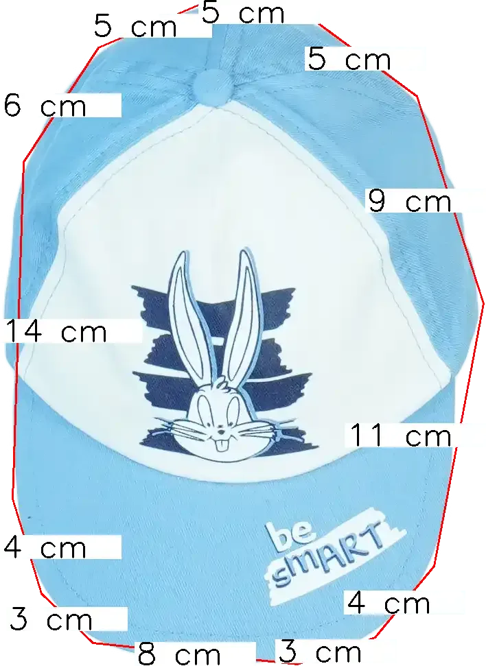 Kék Looney Tunes Baseball sapka EU 98 / UK 3 év / US 3T