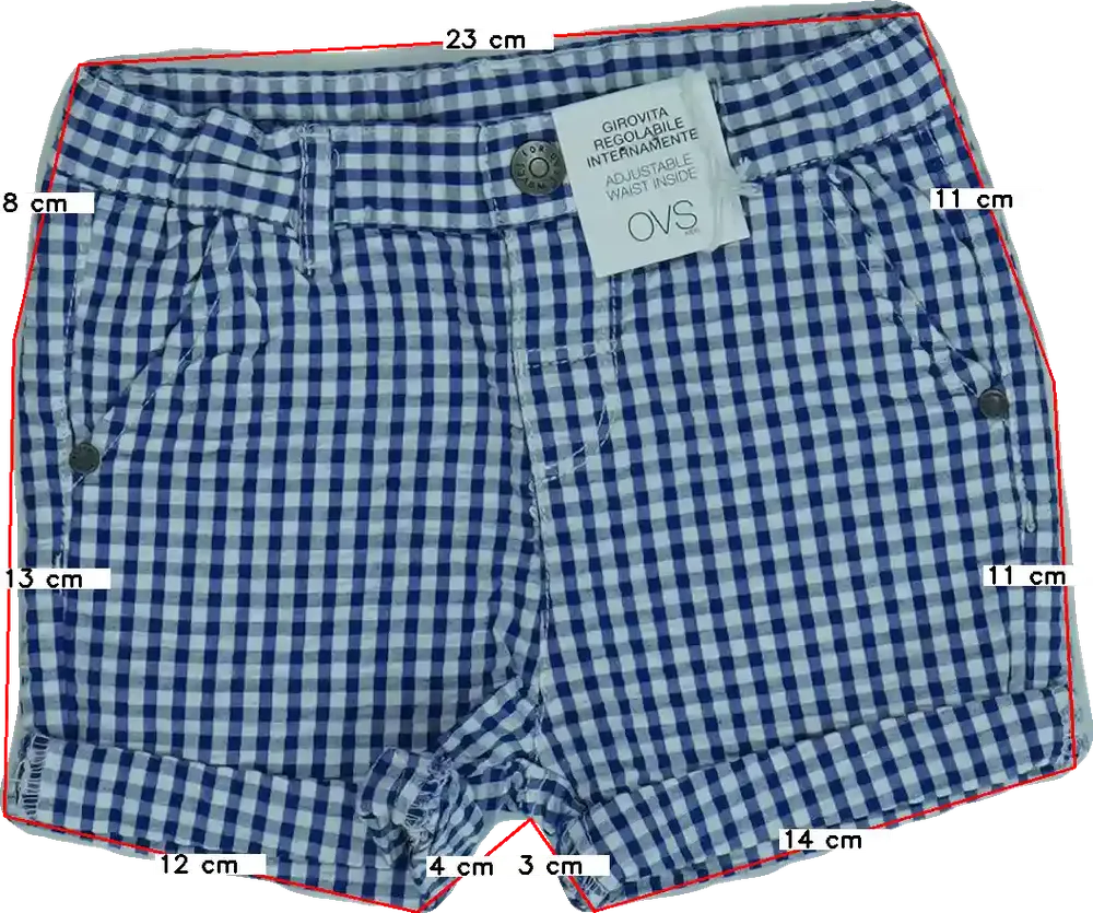 Kék OVS - Fagottino Rövidnadrág EU 80 / UK 9-12 hónap / US 12 hónap