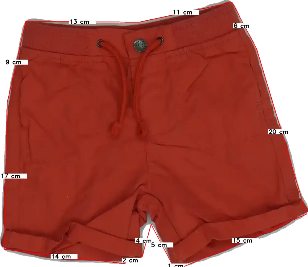 Piros OVS - Fagottino Rövidnadrág EU 92 / UK 2 év / US 2T