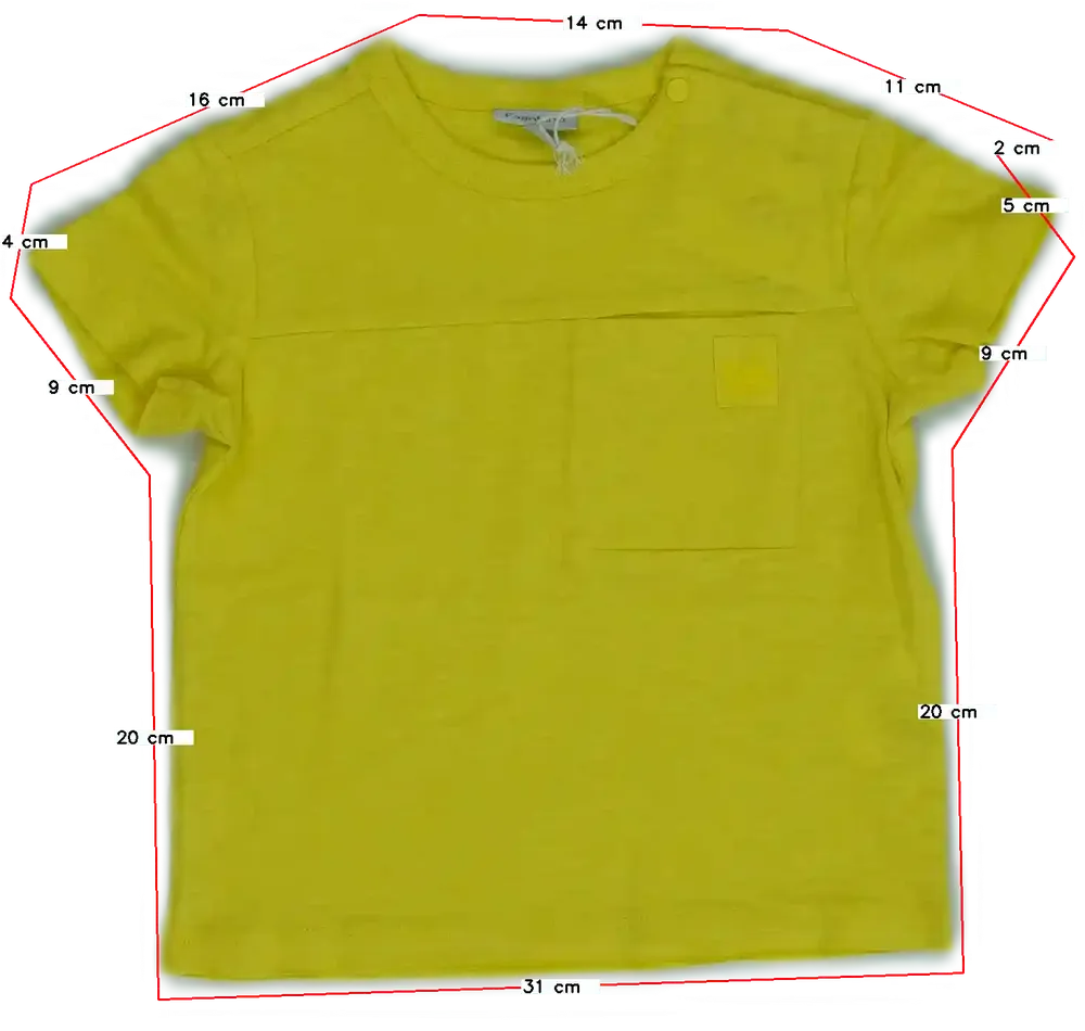 Sárga OVS - Fagottino Póló EU 86 / UK 12-18 hónap / US 18 hónap