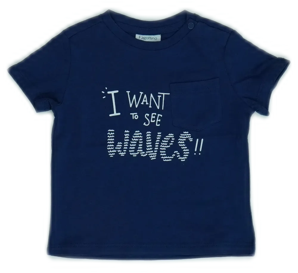 Kék OVS - Fagottino Póló EU 80 / UK 9-12 hónap / US 12 hónap