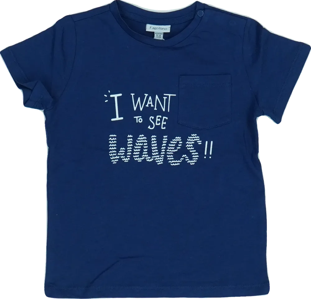 Kék OVS - Fagottino Póló EU 98 / UK 3 év / US 3T