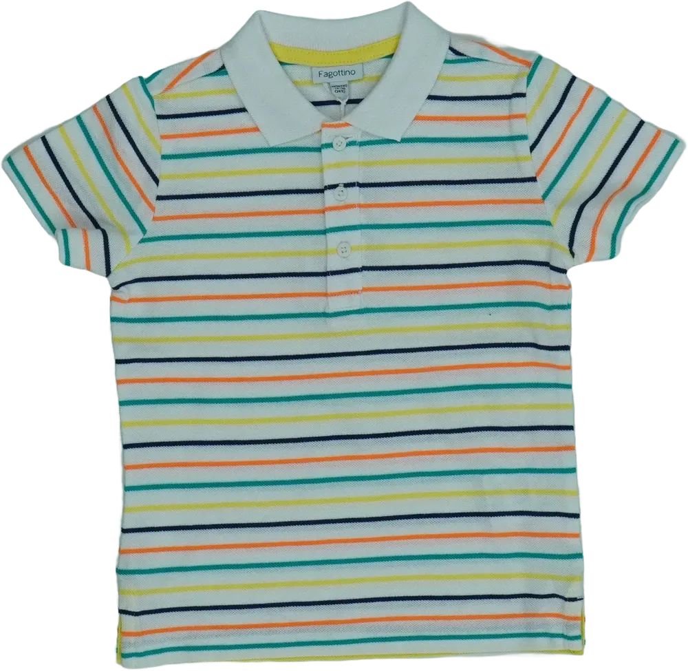 Fehér OVS - Fagottino Galléros póló EU 92 / UK 2 év / US 2T