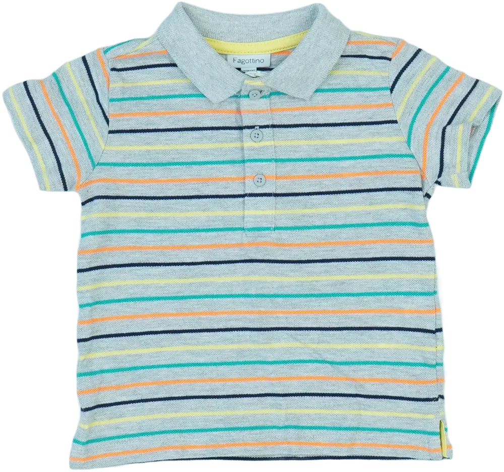 Szürke OVS - Fagottino Galléros póló EU 86 / UK 12-18 hónap / US 18 hónap