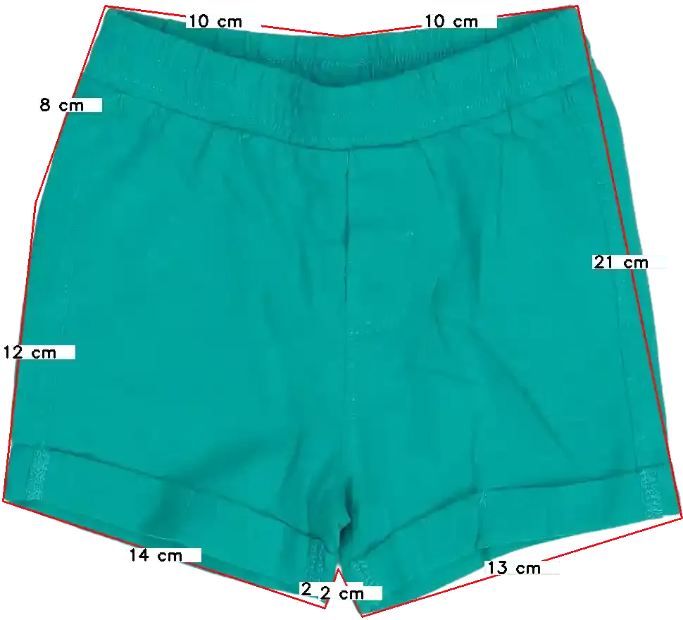 Zöld OVS - Fagottino Rövidnadrág EU 80 / UK 9-12 hónap / US 12 hónap