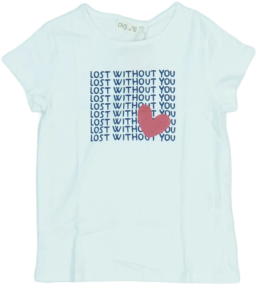 Fehér OVS Póló EU 134 / UK 9 év / US 9 év/L