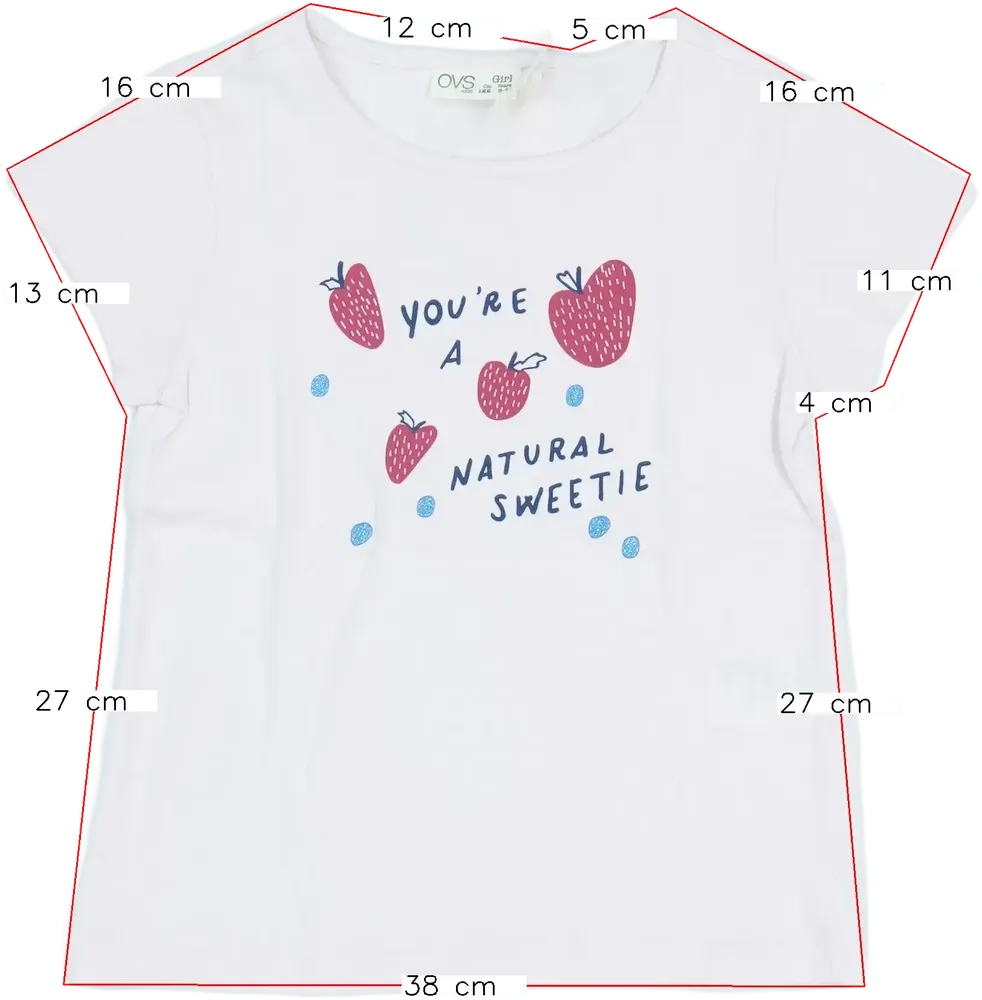 Rózsaszín OVS Póló EU 122 / UK 7 év / US 7 év/M