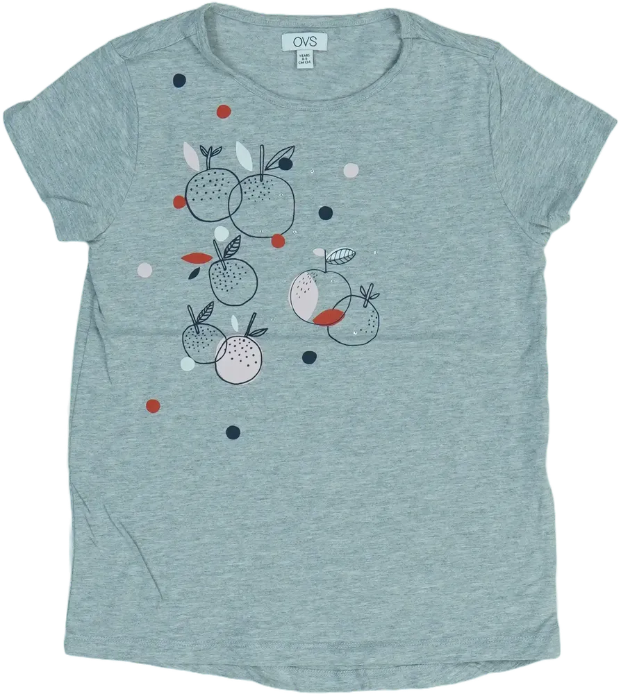 Szürke OVS Póló EU 134 / UK 9 év / US 9 év/L