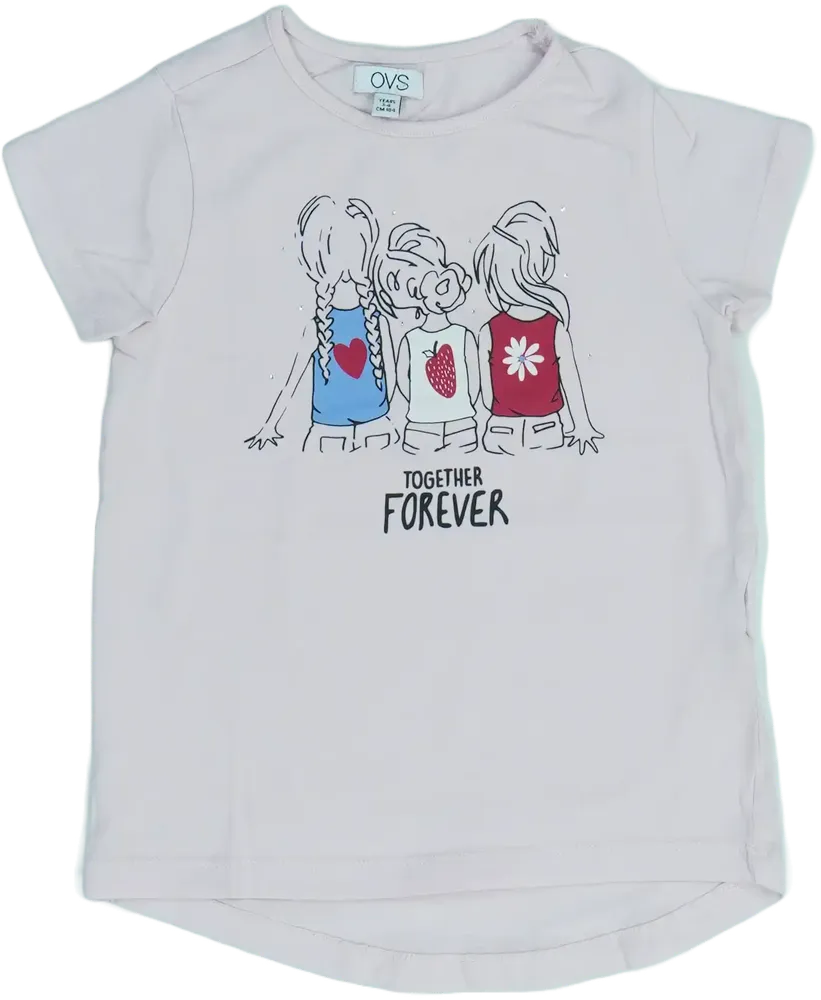 Rózsaszín OVS Póló EU 104 / UK 4 év / US 4T/XS