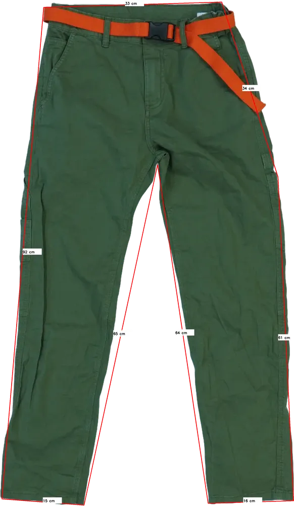 Zöld OVS Hosszúnadrág EU 158 / UK 13 év / US 14 év/XL