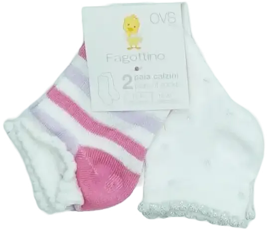 Rózsaszín OVS - Fagottino Csomag - Zoknik EU 20