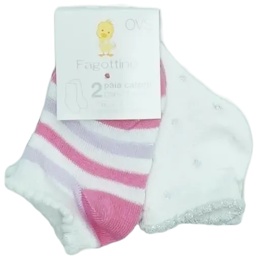 Rózsaszín OVS - Fagottino Csomag - Zoknik EU 92 / UK 2 év / US 2T