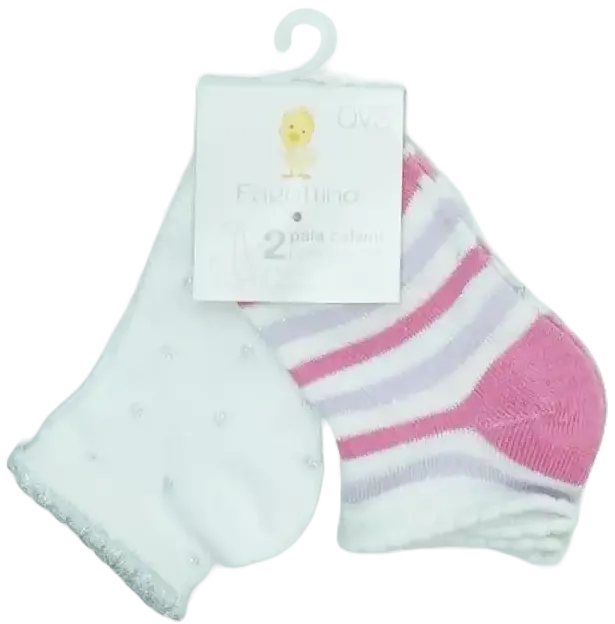 Fehér OVS - Fagottino Csomag - Zoknik EU 24