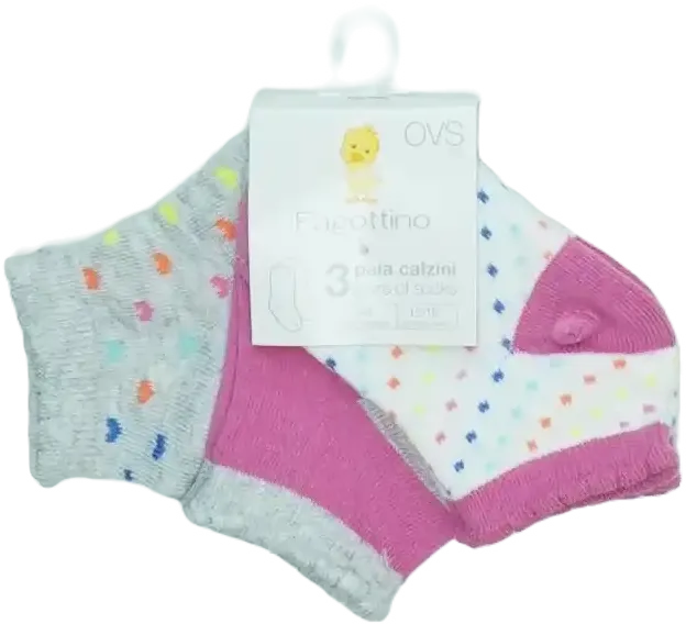 Többszínű OVS - Fagottino Csomag - Zoknik EU 68 / UK 3-6 hónap / US 3-6 hónap