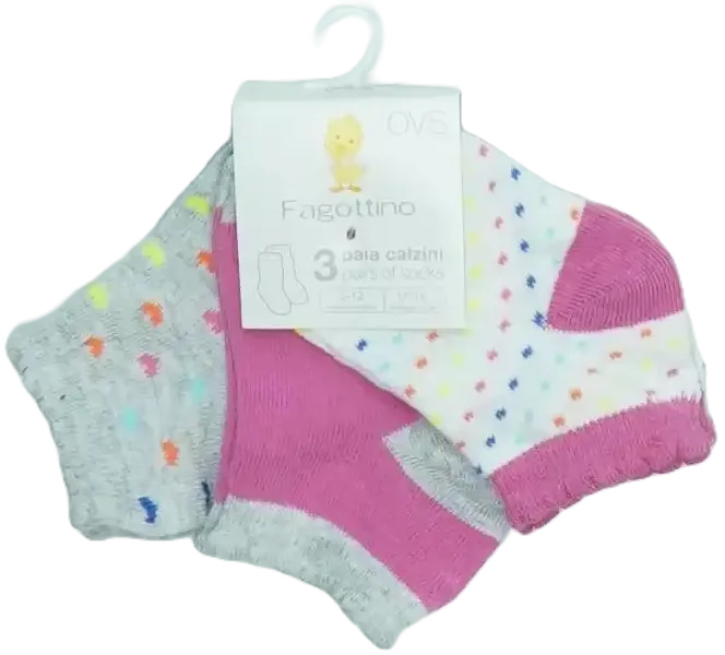 Többszínű OVS - Fagottino Csomag - Zoknik EU 74 / UK 6-9 hónap / US 6-9 hónap