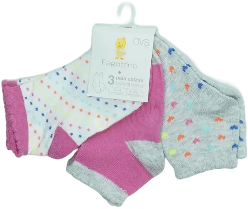 Többszínű OVS - Fagottino Csomag - Zoknik EU 92 / UK 2 év / US 2T