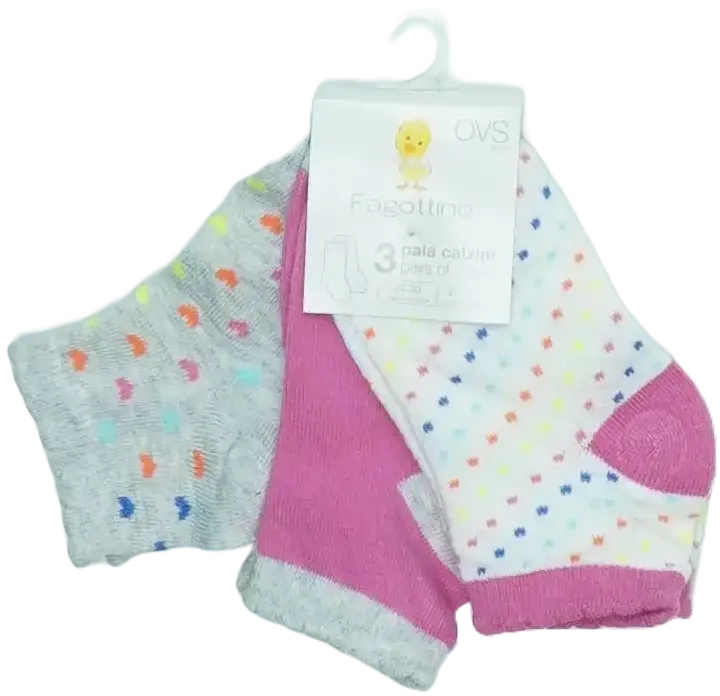 Többszínű OVS - Fagottino Csomag - Zoknik EU 98 / UK 3 év / US 3T
