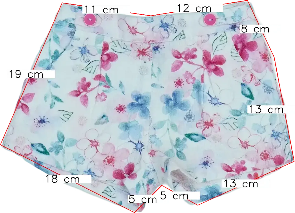 Fehér OVS - Fagottino Rövidnadrág EU 98 / UK 3 év / US 3T