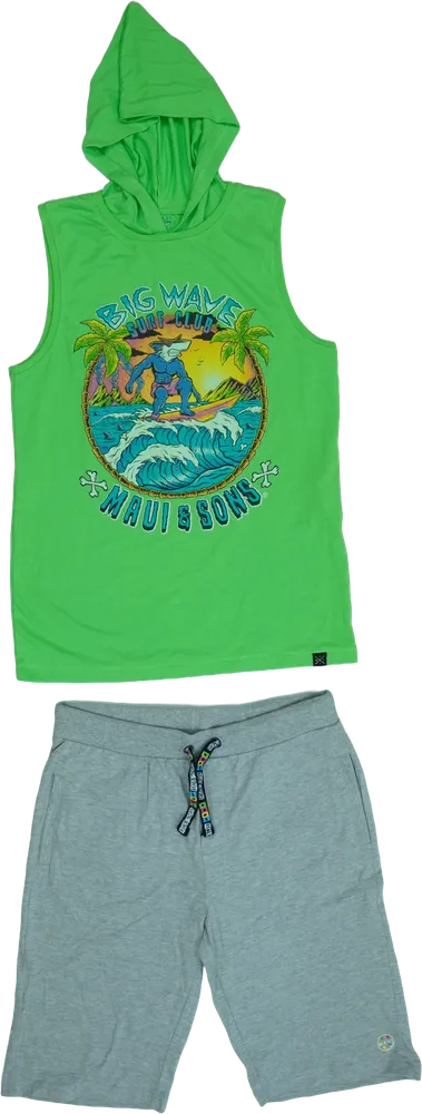 Green Maui&amp;Sons 2-piece set - Top &amp; Bottom EU 170 / UK 15 years / US XL