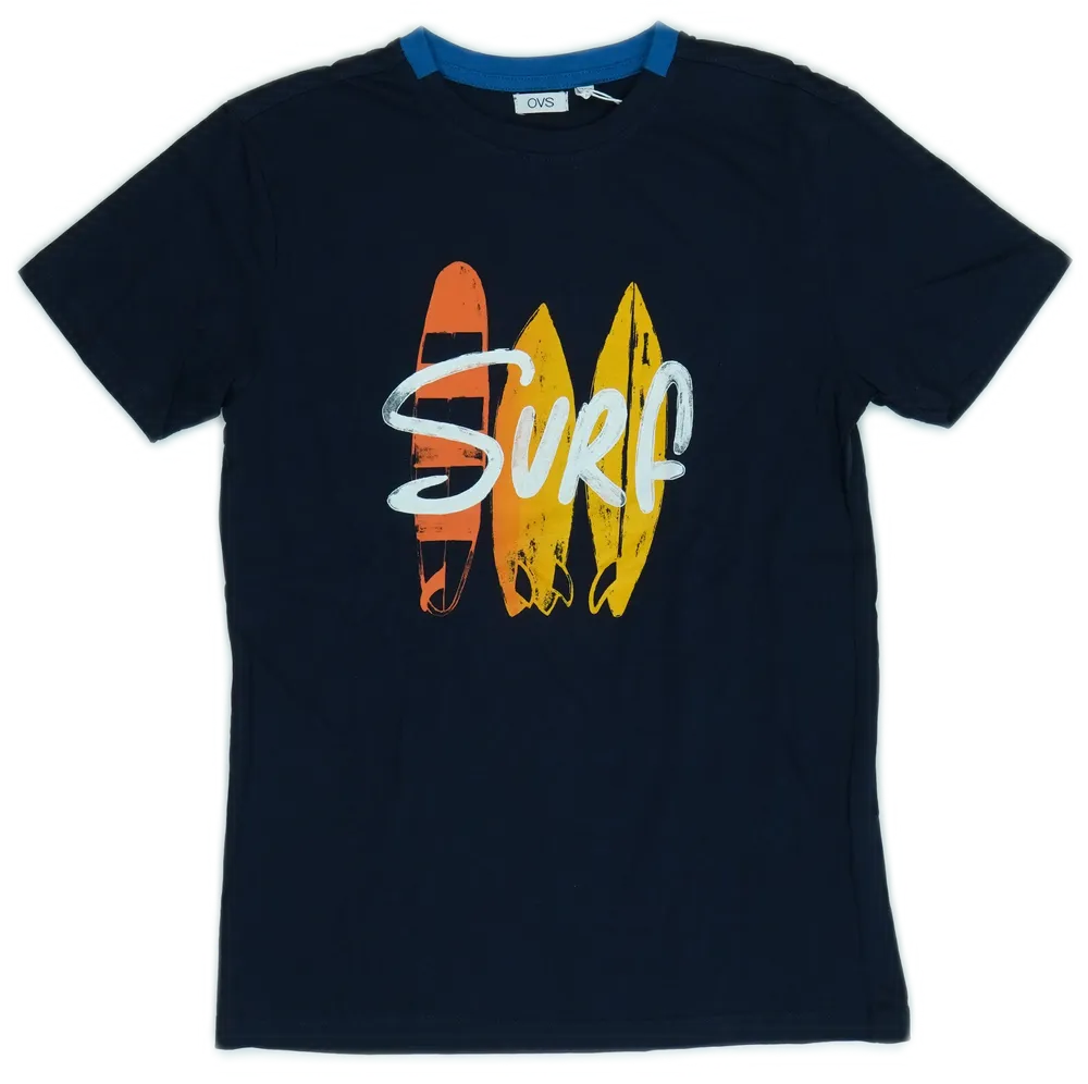 Kék OVS Póló EU 164 / UK 14 év / US 14 év/XL